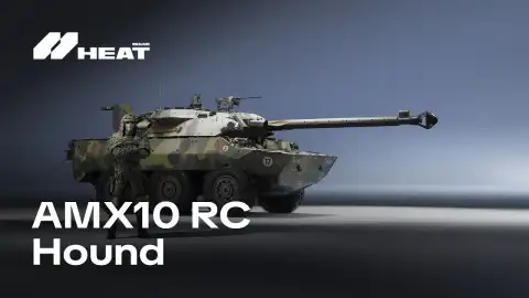 Бой на танке AMX10 RC (ХАУНД) – 5x5, Норд Око | WoT: HEAT ЗБТ