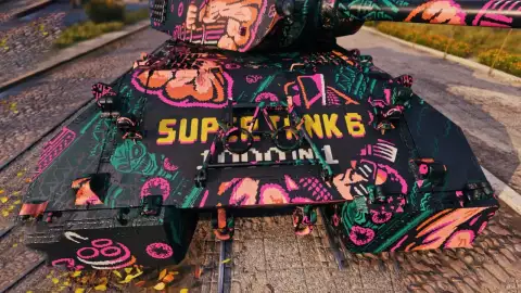 2D-стиль «8-битный герой» в Мире танков