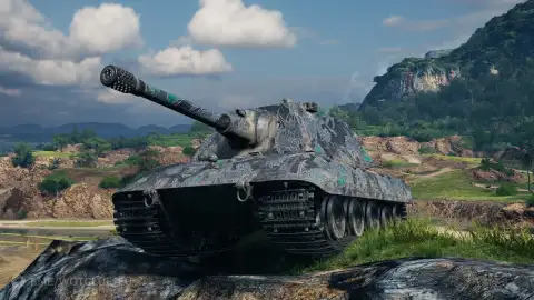 2D-стиль «Король драконов (нефритовый)» для Натиска в World of Tanks