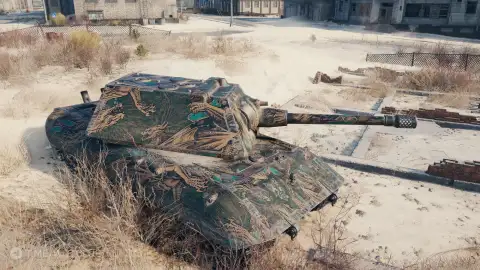 2D-стиль «Король драконов (нефритовый)» для Натиска в World of Tanks