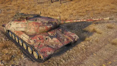 2D-стиль «Пылающий скакун» в World of Tanks