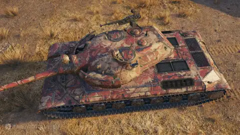 2D-стиль «Пылающий скакун» в World of Tanks