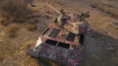 2D-стиль «Пылающий скакун» в World of Tanks