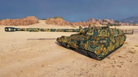 2D-стиль «Перо Маат» в Мире танков