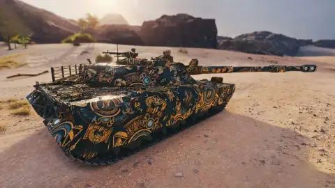 2D-стиль «Перо Маат» в Мире танков