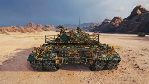 2D-стиль «Перо Маат» в Мире танков