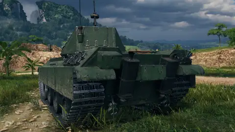 Скриншоты танка Chi-Go с супертеста World of Tanks