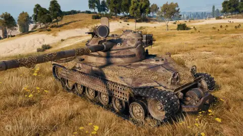 3D-стиль «Фенек» на Bat.-Châtillon 25 t для 20 сезона Боевого пропуска в World of Tanks