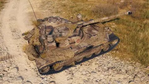 3D-стиль «Фенек» на Bat.-Châtillon 25 t для 20 сезона Боевого пропуска в World of Tanks