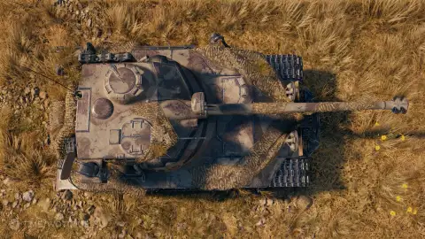 3D-стиль «Фенек» на Bat.-Châtillon 25 t для 20 сезона Боевого пропуска в World of Tanks