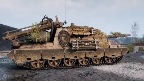 3D-стиль «Аддакс» на WZ-113G FT для 20 сезона Боевого пропуска в World of Tanks