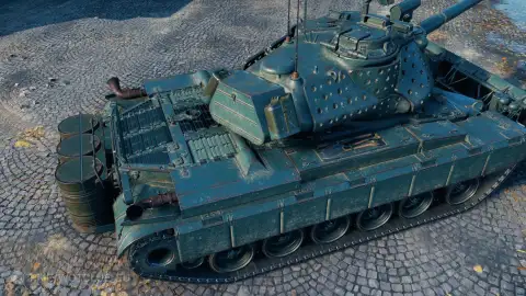 Скриншоты танка M47 Chevalier из обновления 2.3 в World of Tanks Скриншоты танка M47 Chevalier из обновления 2.3 в World of Tanks