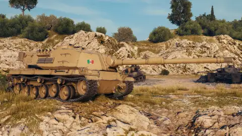 Скриншоты танка Cerbero из обновления 2.3 в World of Tanks