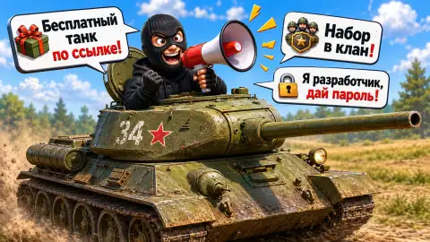 В Мире танков ограничат чаты и режимы для новичков — спам и фишинг станет сложнее В Мире танков ограничат чаты и режимы для новичков — спам и фишинг станет сложнее