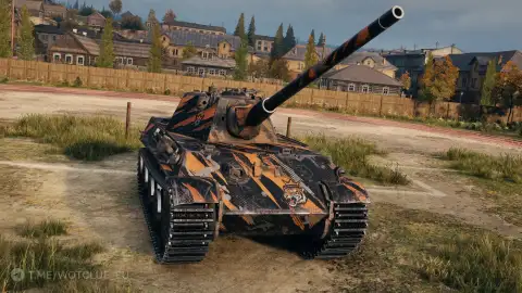2D-стиль «Тигровые полосы» из обновления 2.3 в World of Tanks