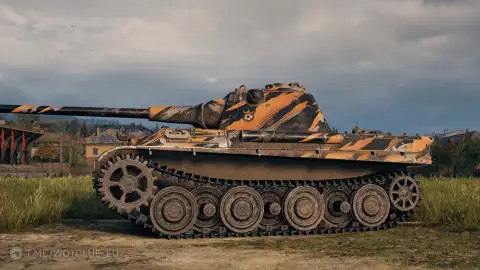 2D-стиль «Тигровые полосы» из обновления 2.3 в World of Tanks