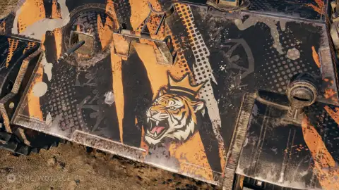 2D-стиль «Тигровые полосы» из обновления 2.3 в World of Tanks