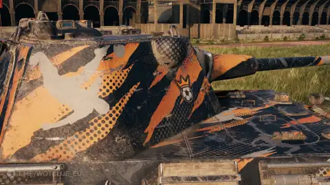 2D-стиль «Тигровые полосы» из обновления 2.3 в World of Tanks