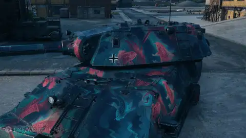2D-стиль «Карп-дракон» из обновления 2.3 в World of Tanks