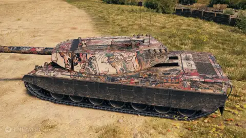 2D-стиль «Укротитель демонов» из обновления 2.3 в World of Tanks