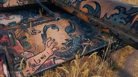 2D-стиль «Укротитель демонов» из обновления 2.3 в World of Tanks
