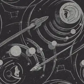 2D-стиль «Первый в космосе» — награда сезона «Выше звёзд» в Мире танков