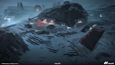 Концепт-арты вышедшей зимней карты «Норд Око» в WoT: HEAT