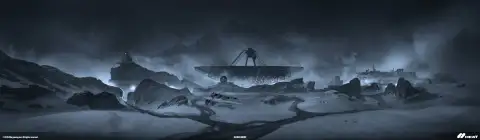 Концепт-арты вышедшей зимней карты «Норд Око» в WoT: HEAT