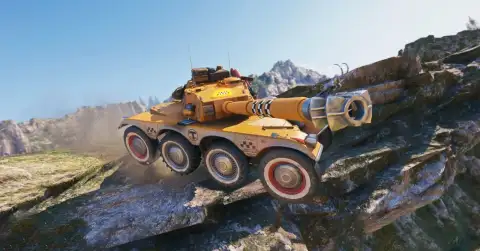 3D-стиль «Комфорт плюс» для Panhard EBR 105 в Мире танков 3D-стиль «Комфорт плюс» для Panhard EBR 105 в Мире танков