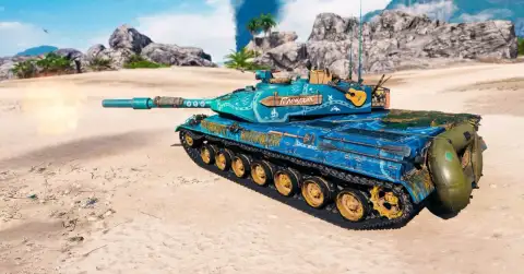 3D-стиль «Дикарь» для GPT-75 в Мире танков 3D-стиль «Дикарь» для GPT-75 в Мире танков