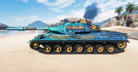 3D-стиль «Дикарь» для GPT-75 в Мире танков 3D-стиль «Дикарь» для GPT-75 в Мире танков