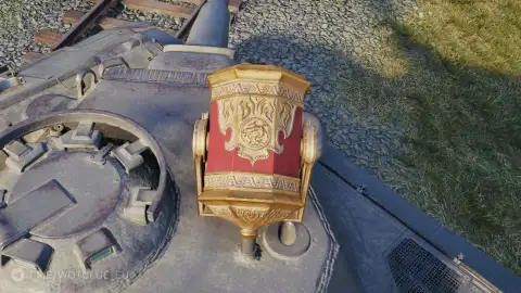 3D-объект «Салютная установка» в World of Tanks