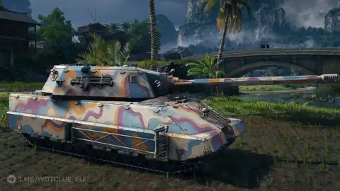2D-стиль «Взрыв красок» из обновления 2.3.1 в World of Tanks