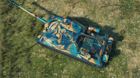 2D-стиль «Ретробудущее» из обновления 2.3.1 в World of Tanks