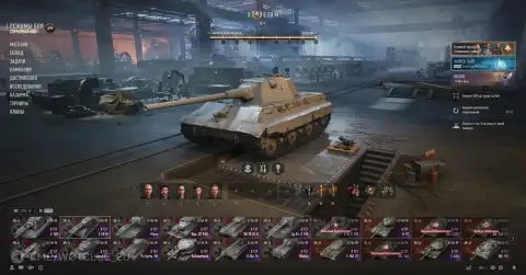 Моды для World of Tanks показывают полный прогресс прокачки техники прямо в ангаре