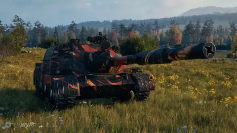 2D-стиль «Нарастающий жар» в World of Tanks