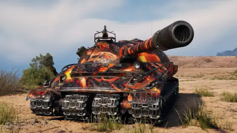2D-стиль «Пылающая слава» в World of Tanks 2D-стиль «Пылающая слава» в World of Tanks