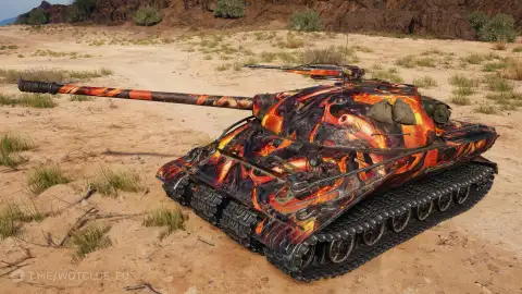 2D-стиль «Пылающая слава» в World of Tanks 2D-стиль «Пылающая слава» в World of Tanks