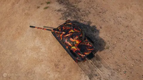 2D-стиль «Пылающая слава» в World of Tanks 2D-стиль «Пылающая слава» в World of Tanks