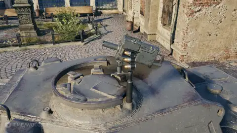 Историчный 3D-объект «Гранатомёт Mk 18» в World of Tanks