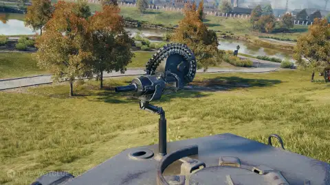 Историчный 3D-объект «Гранатомёт M129» в World of Tanks