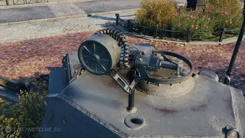Историчный 3D-объект «Гранатомёт M129» в World of Tanks