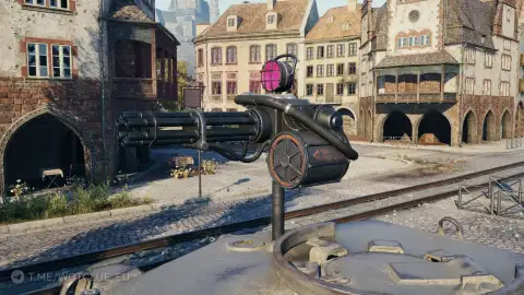 3D-объект «Улучшенный пулемёт» в World of Tanks