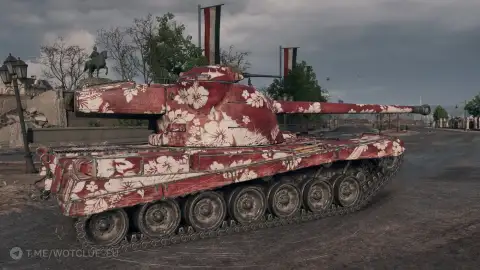 2D-стиль «Неприятности в раю» в World of Tanks