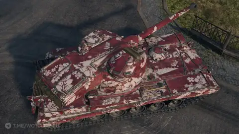 2D-стиль «Неприятности в раю» в World of Tanks