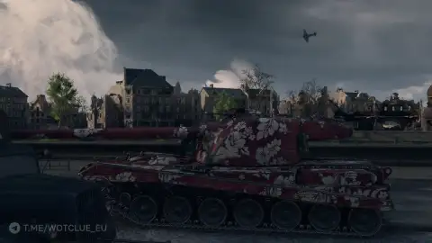 2D-стиль «Неприятности в раю» в World of Tanks