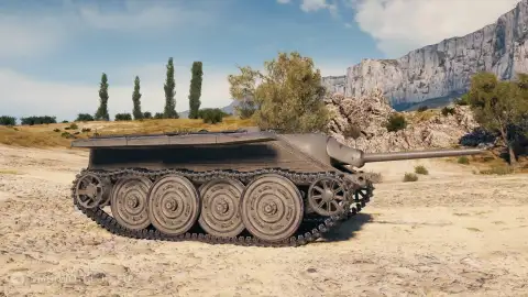 Скриншоты ПТ-САУ E 10 с супертеста World of Tanks