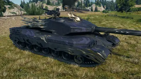 3D-стили «Огнерождённый» для танка Fireborn в World of Tanks