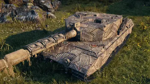 Уникальная кастомизация танка 11 уровня Pz.Kpfw. Neu в World of Tanks