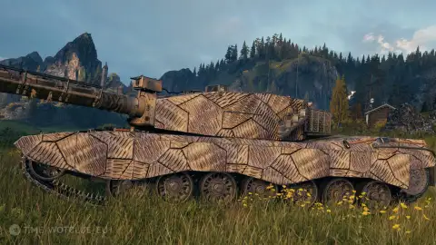 Уникальная кастомизация танка 11 уровня Pz.Kpfw. Neu в World of Tanks